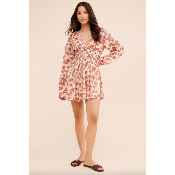 FREE PEOPLE Keep You Mini Dress in Classic Combo - Size M, NWT ($128 Retail) - Picture 2 of 8